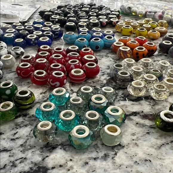 SOLD FOR SPEEDYWEEZIE Colorful Bead Collection with Silver Accents - Picture 3 of 16